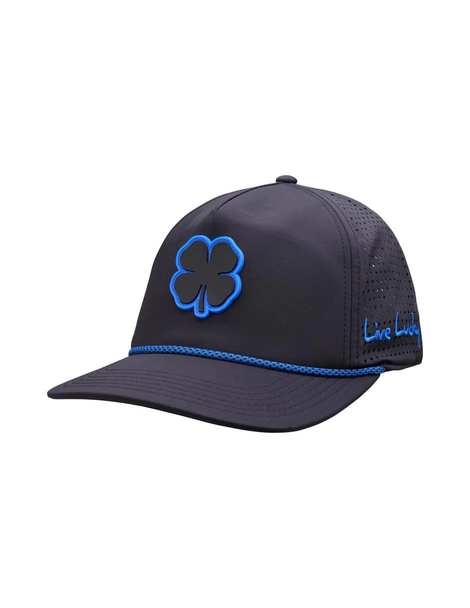 Black Clover Gorra Neon Nights 3 clover goma azul / negro