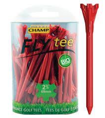 Champ Fly Tee 2 3/4 30 piezas 8 Colores