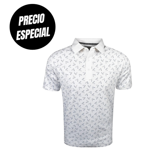 Callaway Playera Painted Chevron Print