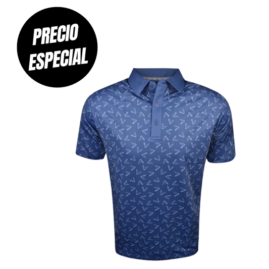 Callaway Playera Painted Chevron Print
