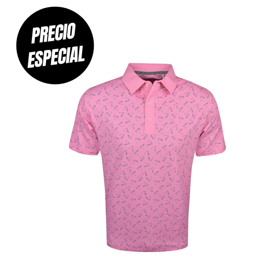 Callaway Playera Painted Chevron Print