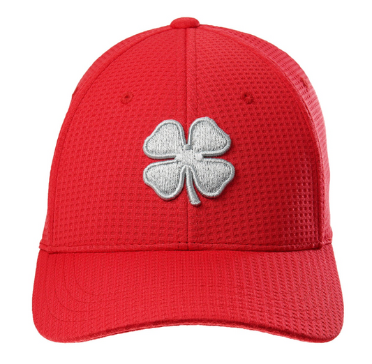 Black Clover Gorra Flex Waffle 13 clover plata / rojo