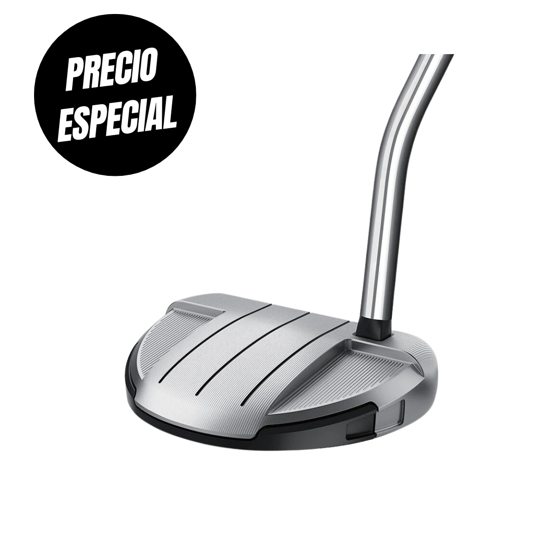 TaylorMade Putter Spider GT Rollback Silver Single Bend