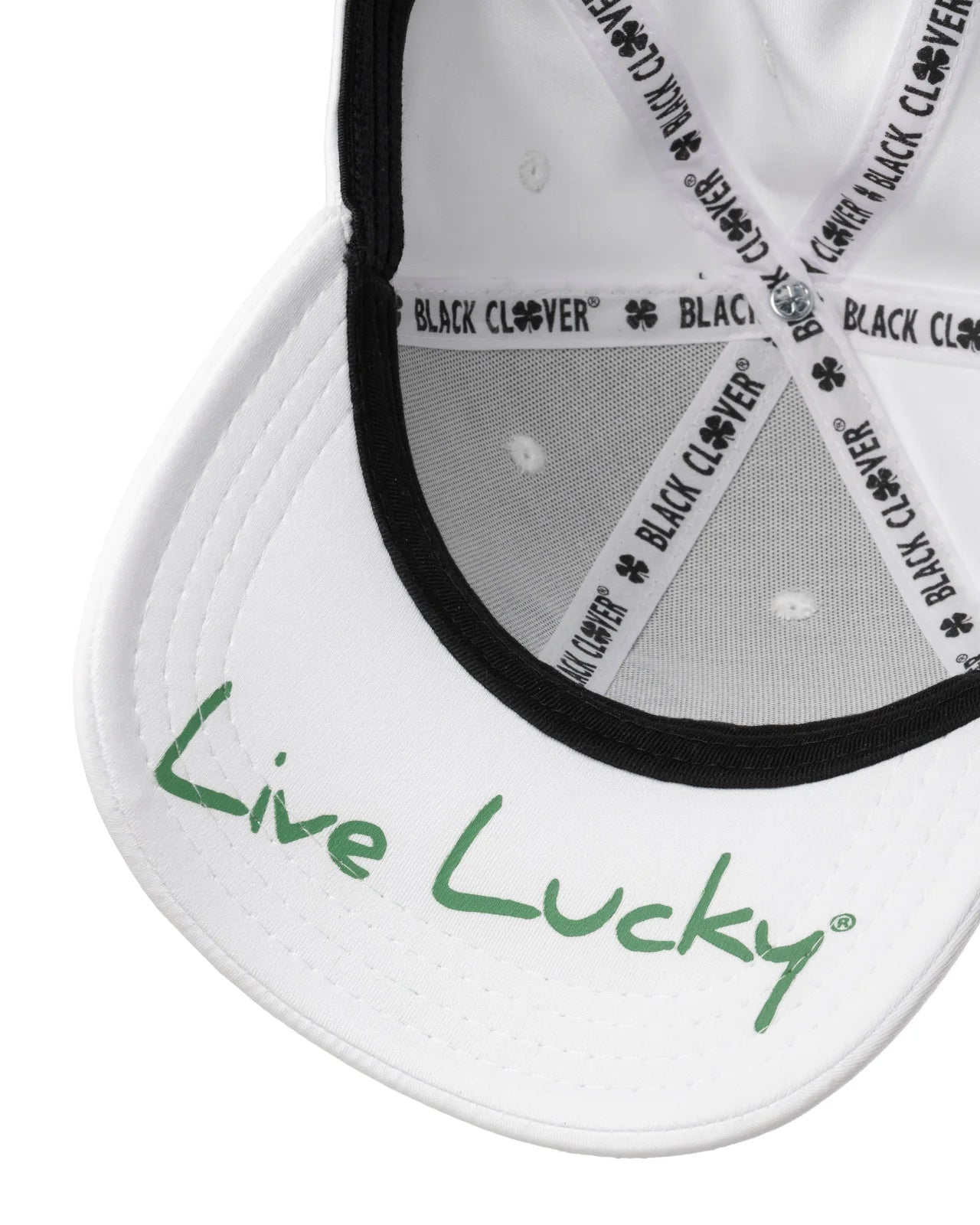 Black Clover Gorra Premium Clover 16  clover verde / blanco