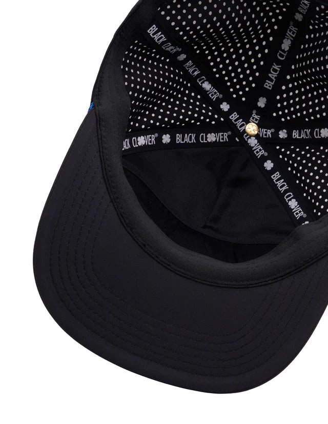 Black Clover Gorra Neon Nights 3 clover goma azul / negro