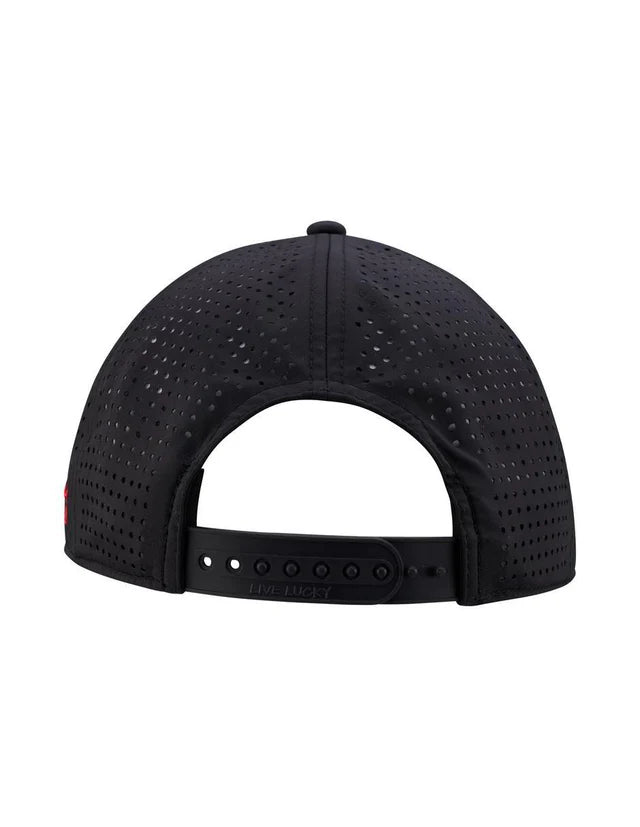 Black Clover Gorra Neon Nights 2 clover goma roja / negro