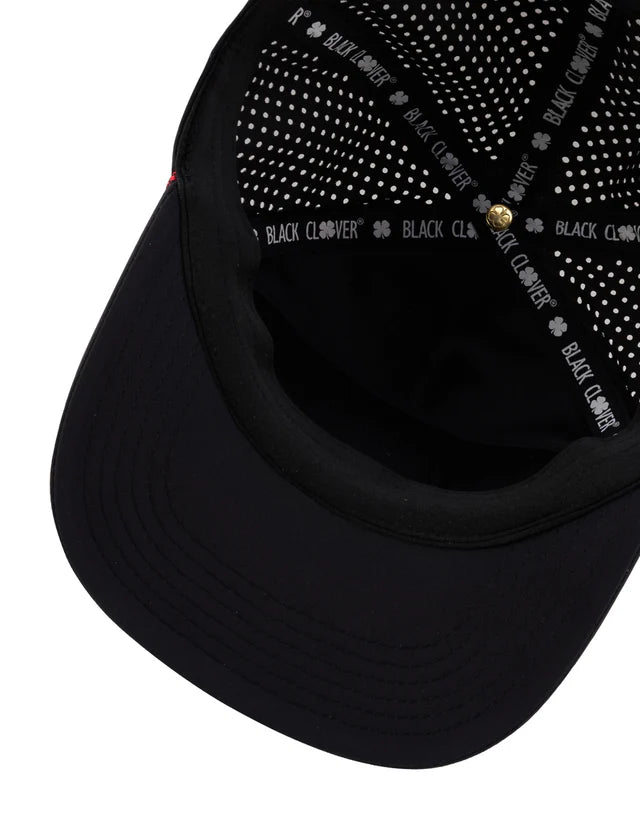 Black Clover Gorra Neon Nights 2 clover goma roja / negro