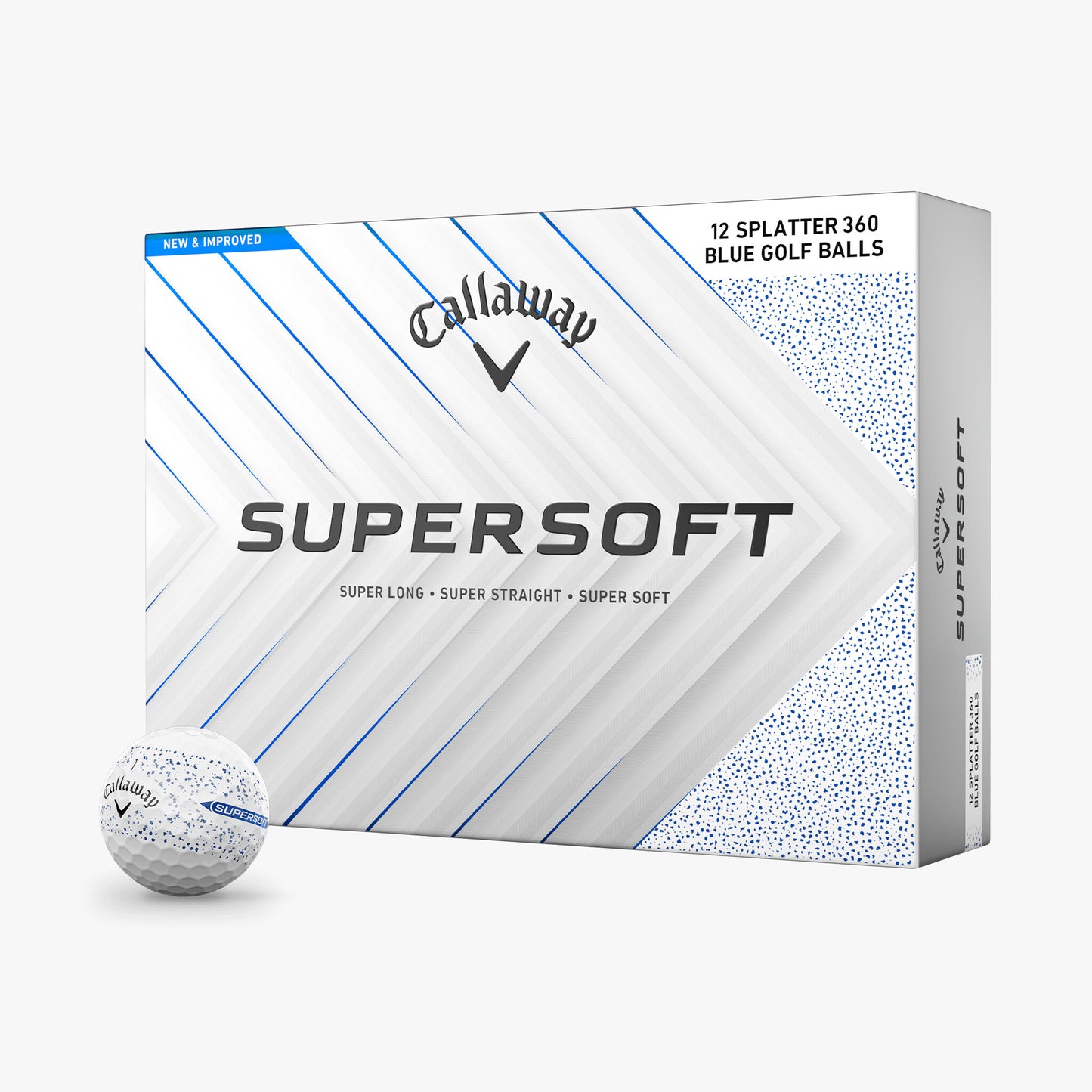 Callaway Supersoft Splatter 360 3 colores