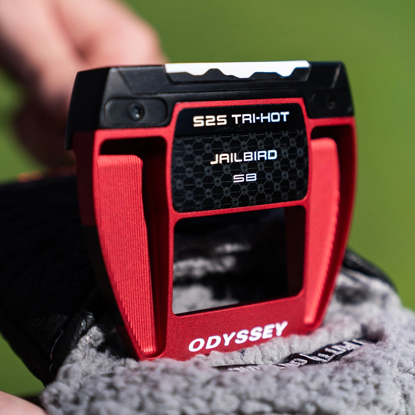 Odyssey Putter Square 2 Square Tri-Hot Jailbird SB 35"