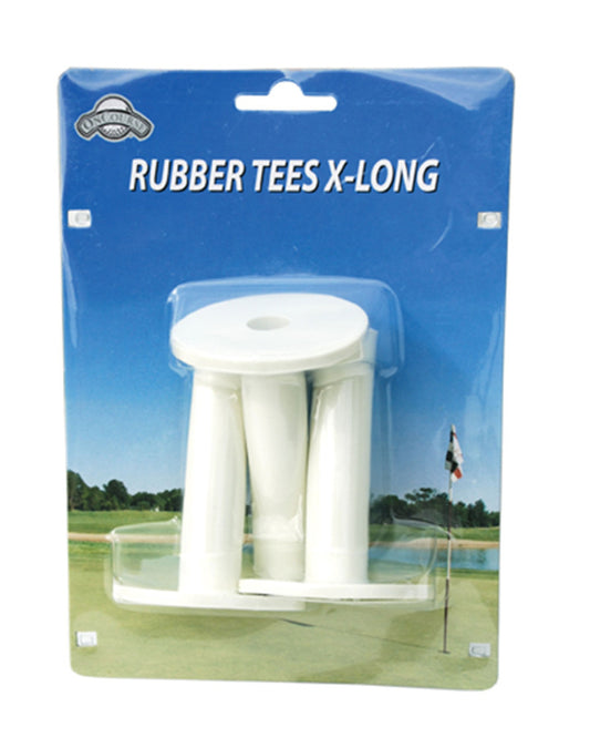 Tee de goma para tapete de practica 3"